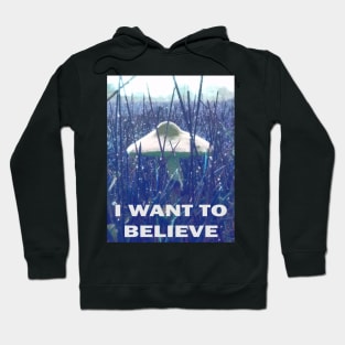 I want to believe in mushrooms Hoodie